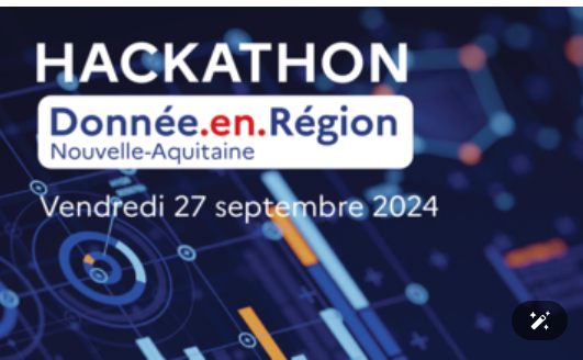 Visualisation cartographique réalisée lors du hackathon Donnée.en.Région de la Préfecture de la Gironde